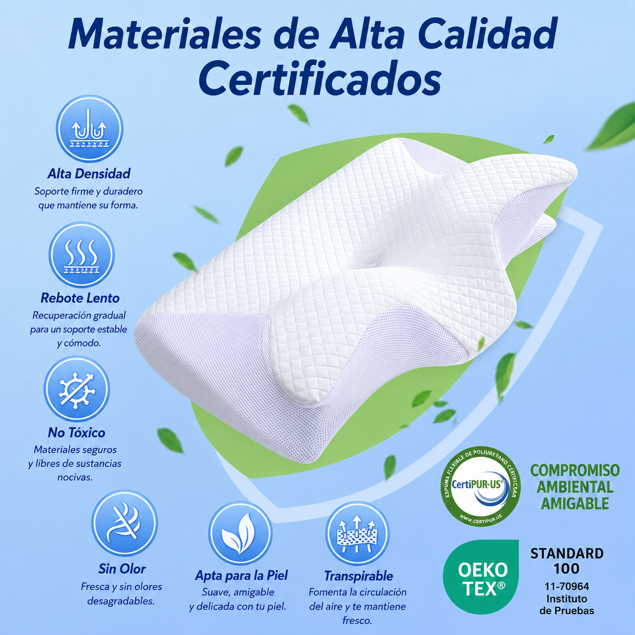Novasleep™ - Almohada Cervical Ergonómica